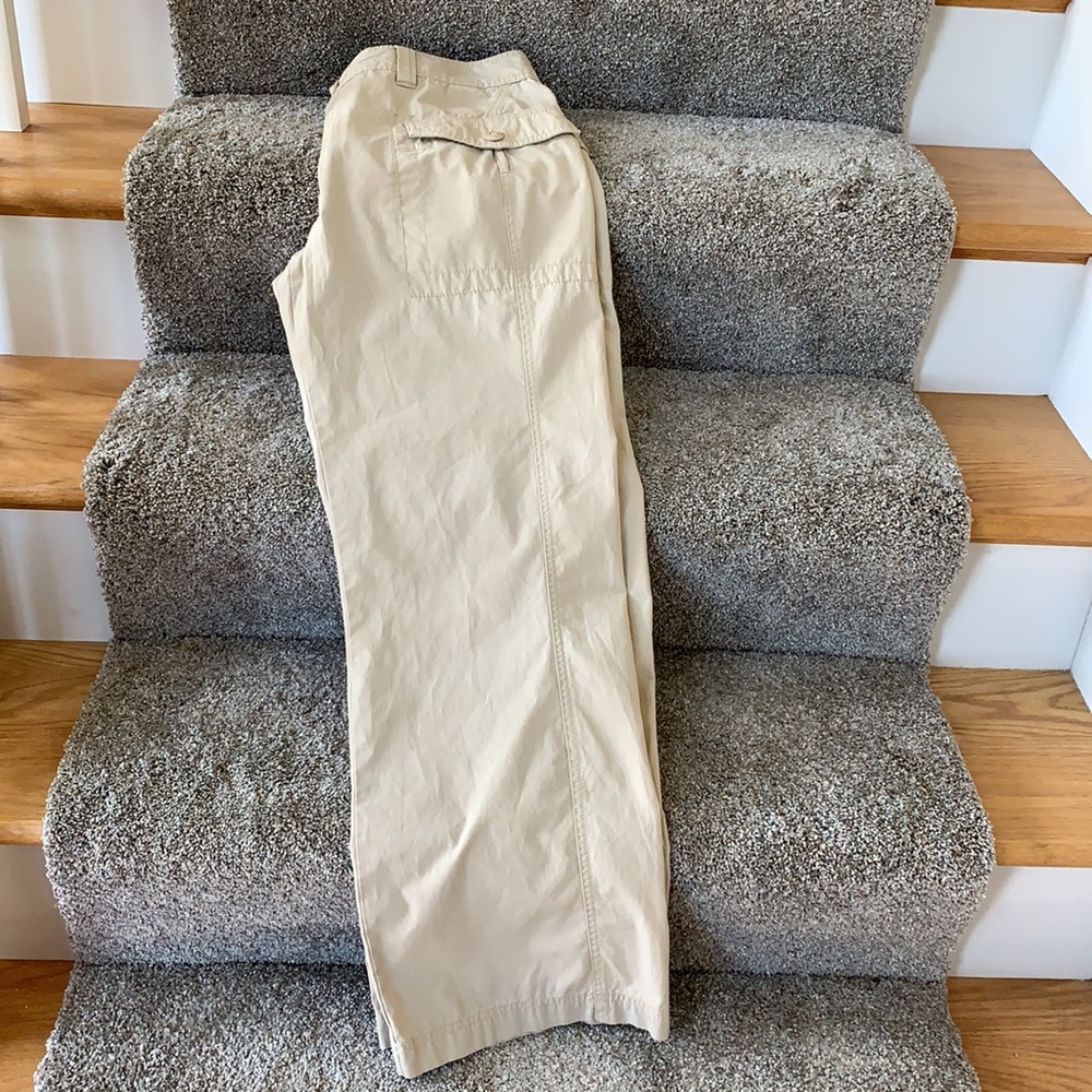 Tommy Hilfiger Wide Leg Cotton Sheeting Pants - Picture 4 of 9